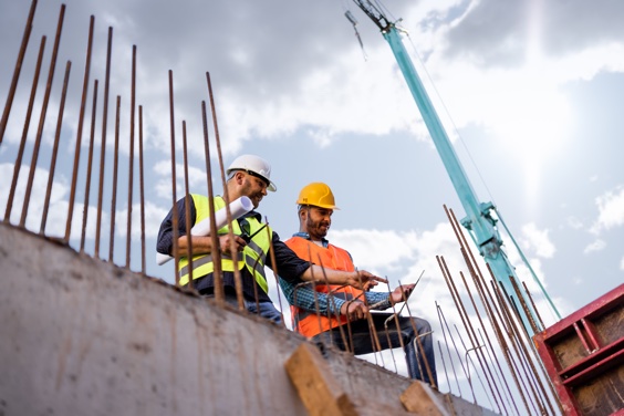 Construction-Workers-On-Site