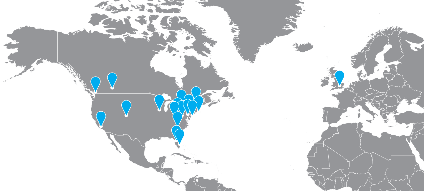 Meaden and Moore IAG Locations