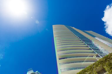 Luxury buildings in Miami, Florida, USA