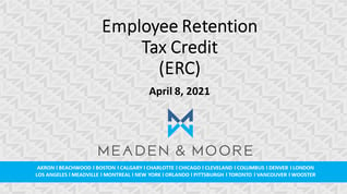 M&M ERC Presentation April 8 2021