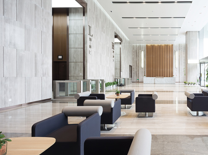 hotel lobby