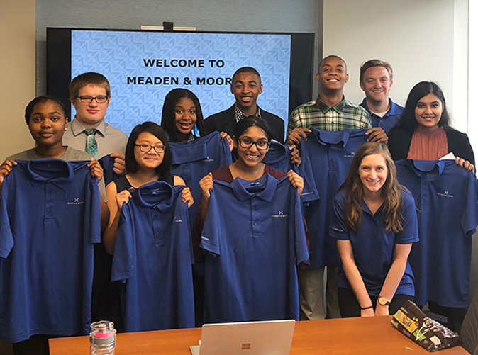 Meaden and Moore interns