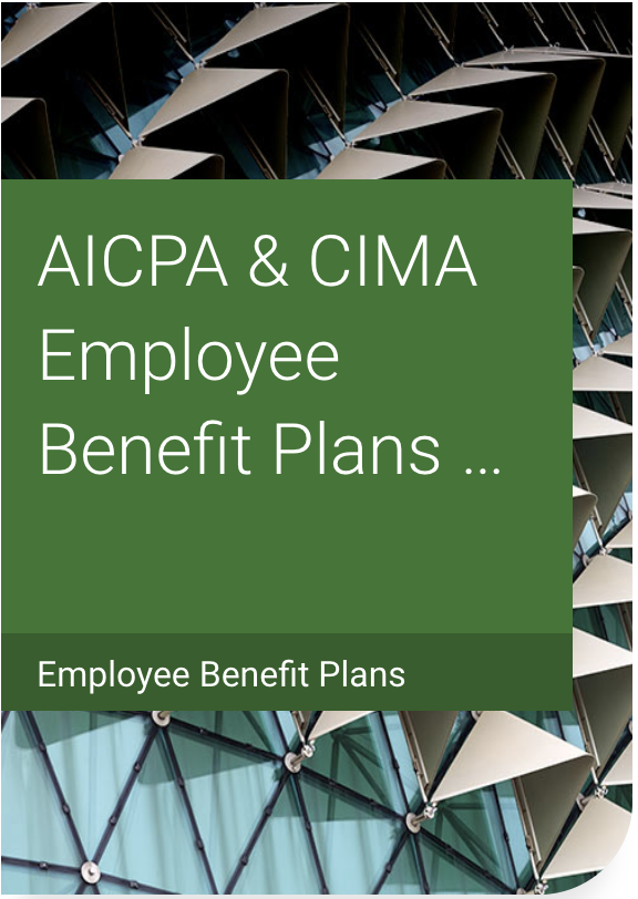 AICPA & CIMA Employee Benefit Plans Conference