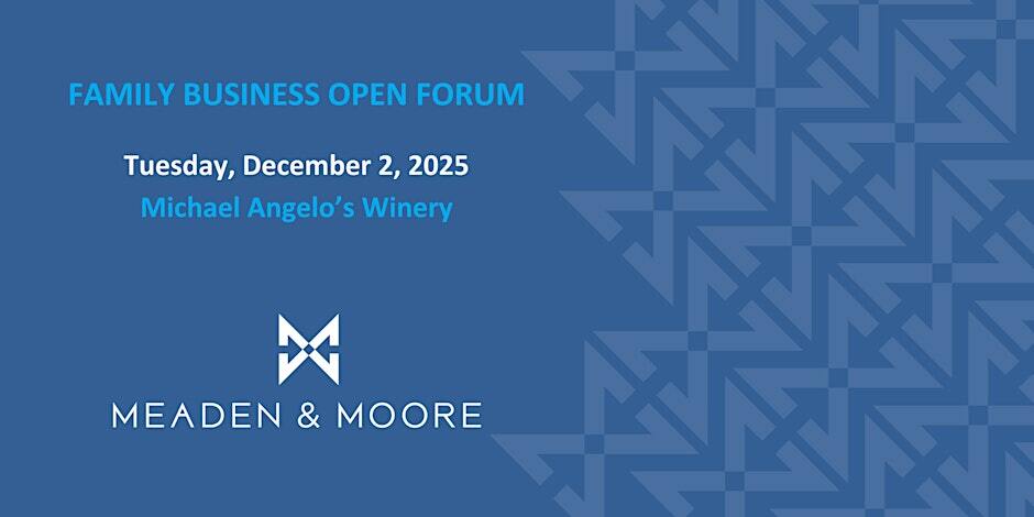 Family Business Open Forum